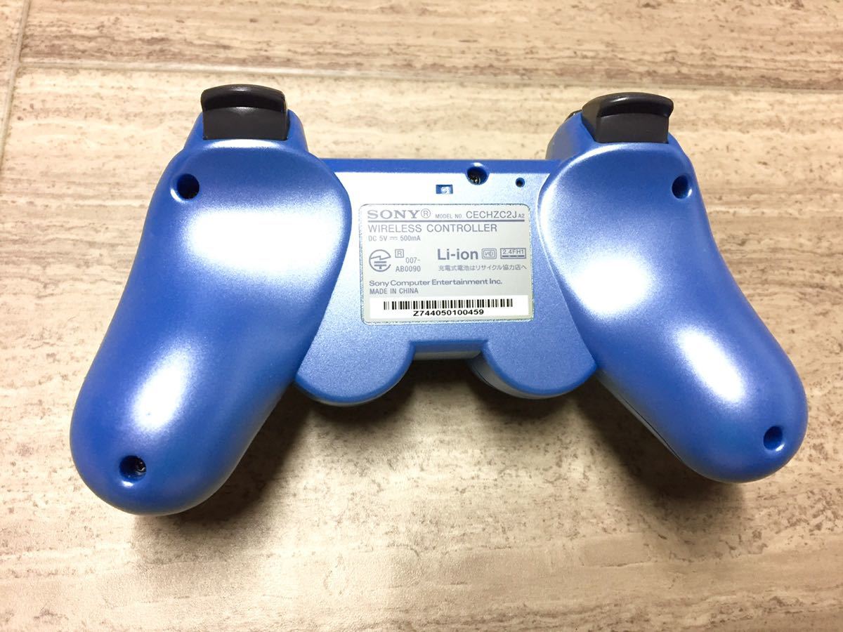 ☆美品即決☆分解清掃済み☆PS3 SONY純正品 コントローラー デュアル