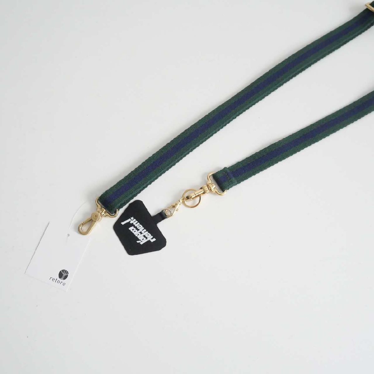 スマホアクセサリー L'Appartement Phone Strap Holder L'Appartement phone strap holder ブラック♪（メーカー直売