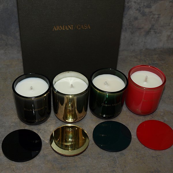 ARMANI CASA キャンドルセット　未使用 CASA 謂う キャンドルセット 【未使用】ARMANI