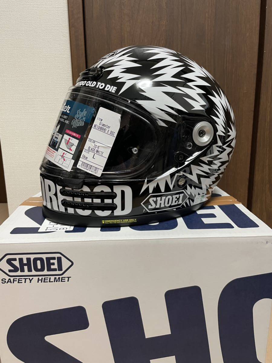 Glamster NEIGHBRHD X DSC ネイバーフッド・DSC L SHOEI】Glamsterに「NEIGHBORHOOD X DSC」が追加 - Moto Connect