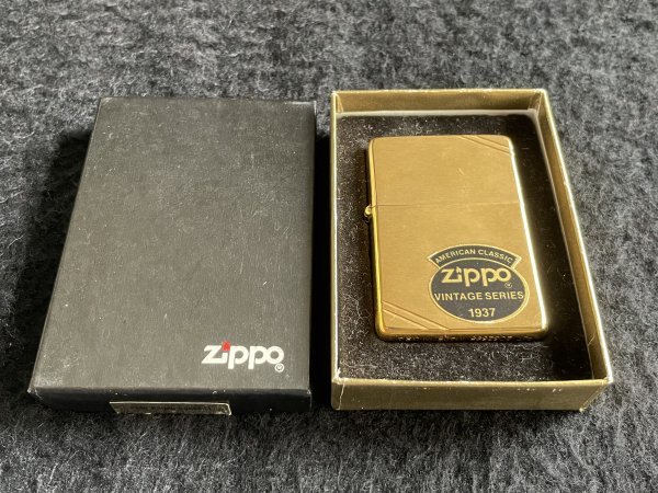 Zippo #240 丸く BRUSH BRASS FT ライター