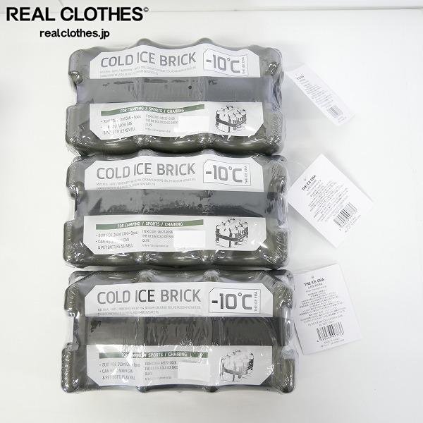 【未使用】(2)【未開封】POST GENERAL COLD ICE BRICK ザ アイスエラ コールドアイスブリック 3点セット /080