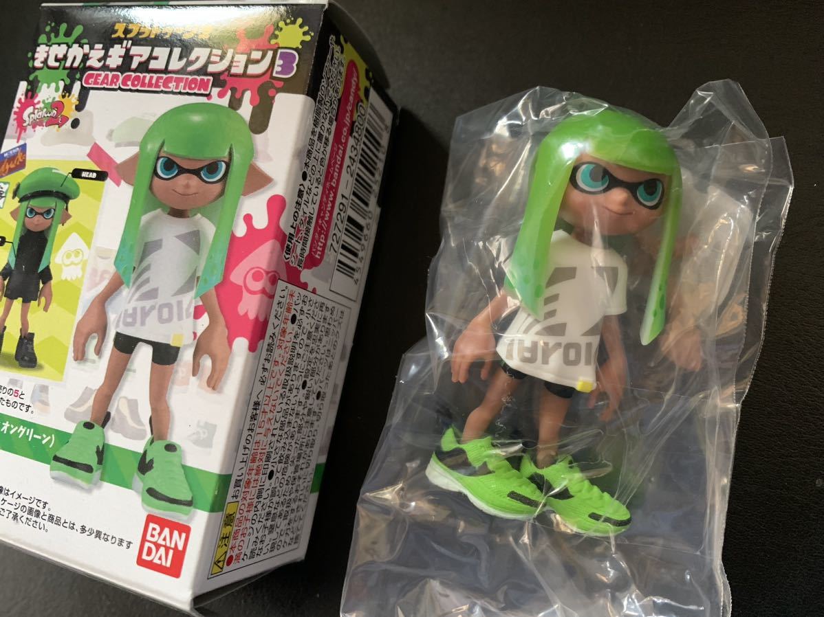 未開封・当時物 スプラトゥーン2 きせかえギアコレクション3