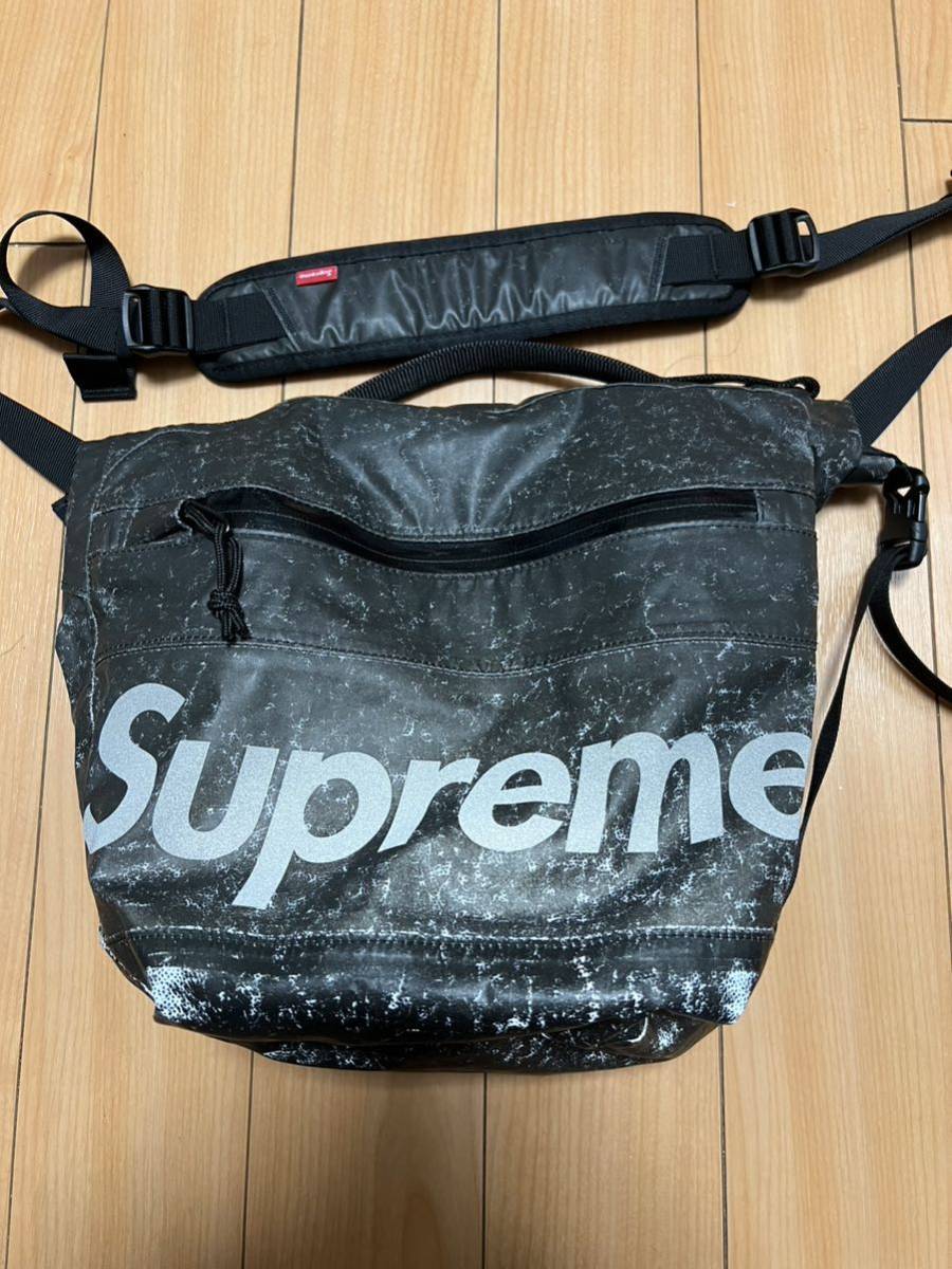 【目立った傷や汚れなし】Supreme シュプリーム Waterproof Reflective Speckled Shoulder Bag