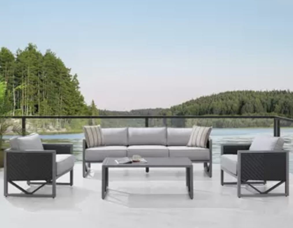 【目立った傷や汚れなし】VENTI ソファーテーブル4点セット 屋外 ガーデンファニチャー costcoの落札情報詳細 ヤフオク落札価格