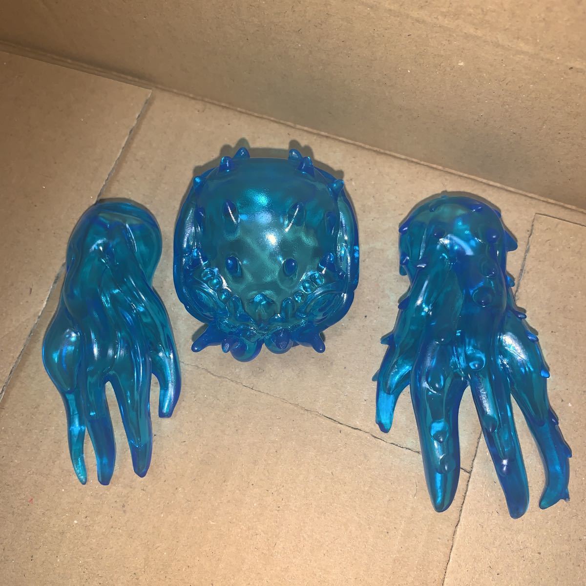 GYAROMI×UPFIELDクトゥルフオイド ソフビランタンオーシャンクリアー ギャロミ gyar クトゥルフオイド ソフビ ランタン 墓場の画廊