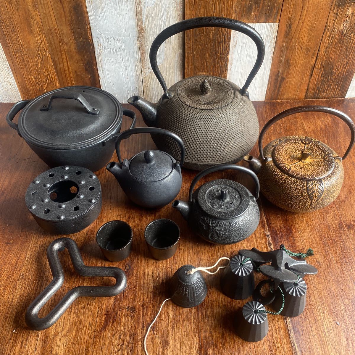 鉄瓶 丸形 蓋なし　小振 鉄瓶 丸形 蓋なし 小振 鉄瓶 丸形 蓋なし 小振 鉄瓶 丸