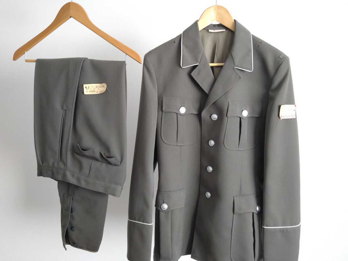 未使用】デッドストック 東ドイツ軍 将校用 ジャケット パンツ セット