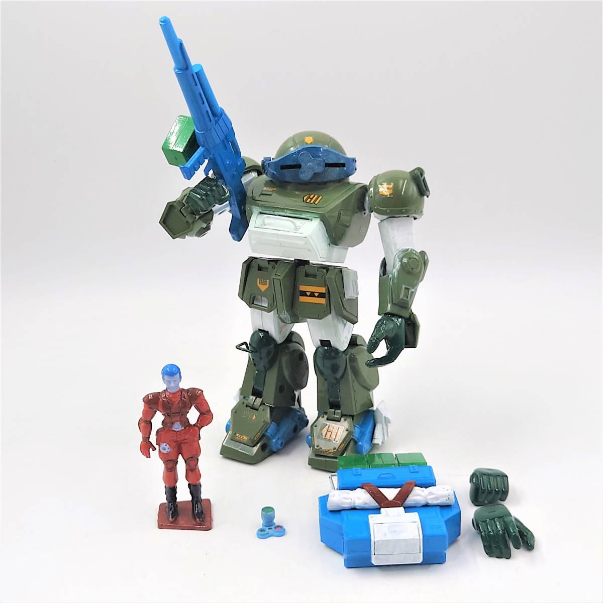 【全体的に状態が悪い】★【当時物 ジャンク】 タカラ 装甲騎兵ボトムズ 1/24 スコープドッグ デュアルモデル ロボット フィギュア レトロ