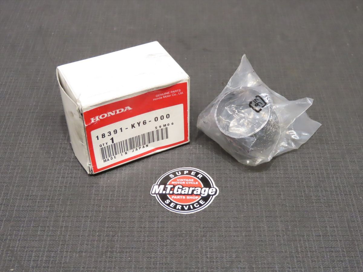 VT250スパーダエキパイジョイントガスケット　廃番品18391-ky6-000 未使用に近い】ホンダ VT250 スパーダ MC20 マフラージョイント