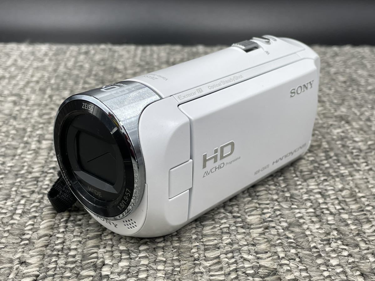 良品】SONY Handycam ビデオカメラ HDR-CX470 ホワイト SONY HDR-CX470
