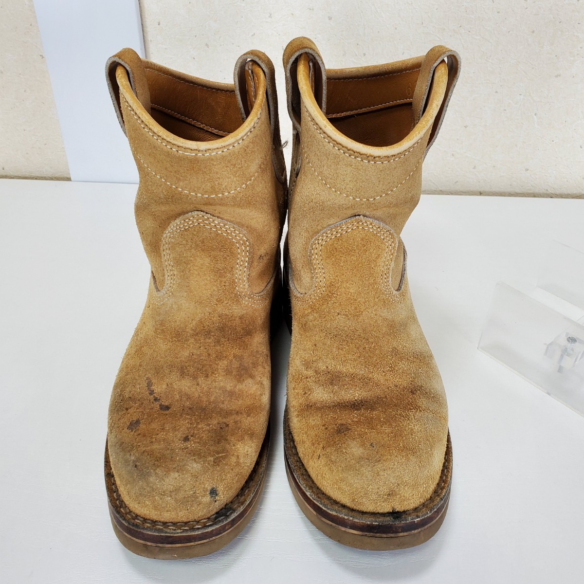 ヴァイバーグ viberg ショートエンジニア ホワイツ　ウエスコ　wesco VIBERG ヴァイバーグ SHORTSHIFT 8（VIBERG エンジニアブーツ 8