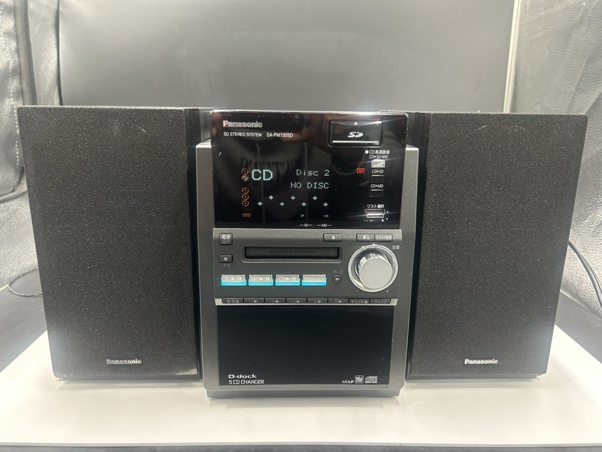 Panasonic パナソニック SA-PM730SD SDステレオシステム ミニコンポ