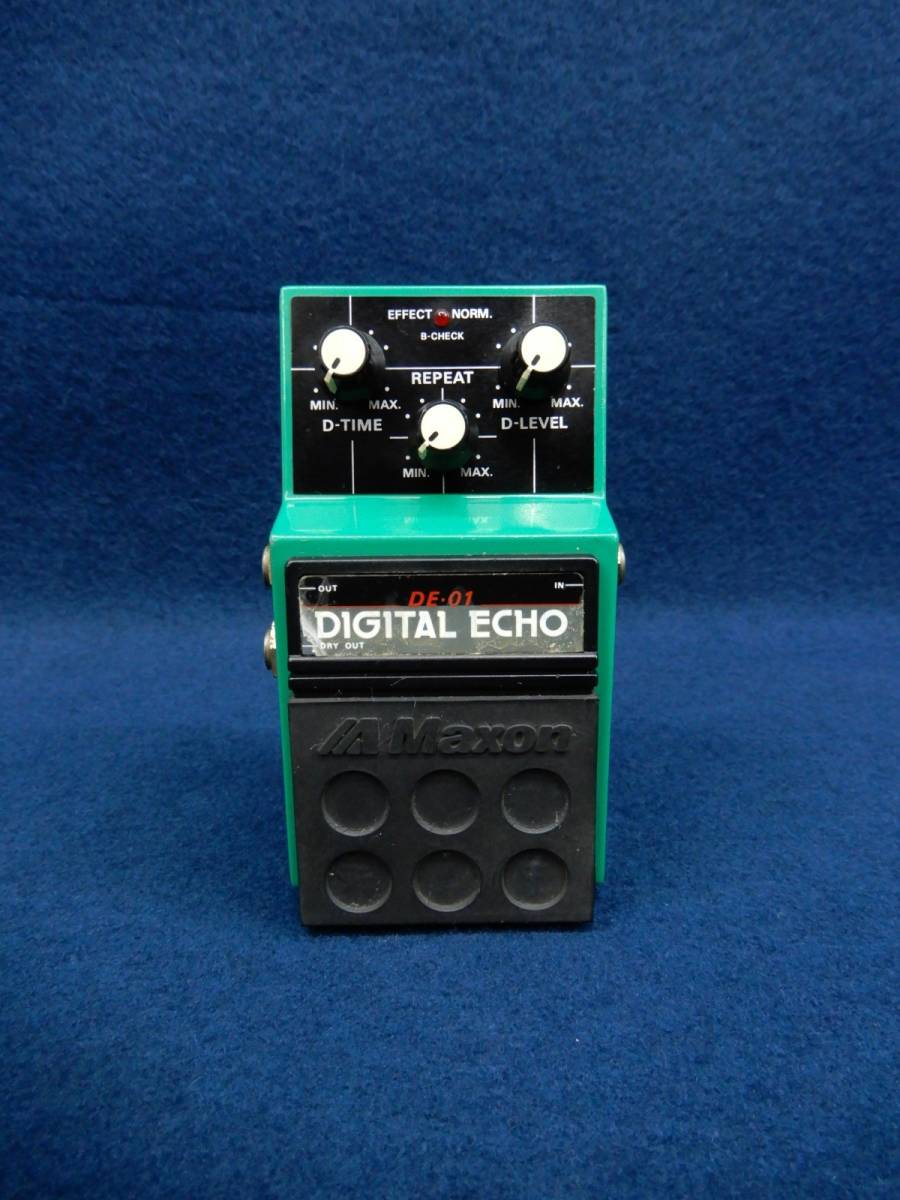 傷や汚れあり】☆エフェクター Maxon DE・01 DIGITAL ECHO 180599