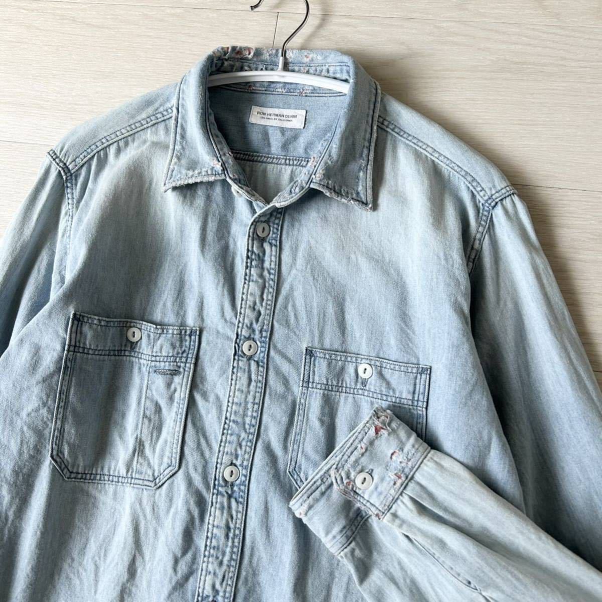 RH VINTAGE Ron Hermanヴィンテージのコーデュロイシャツ　XS RH VINTAGE Ron HermanヴィンテージのコーデュロイシャツXS