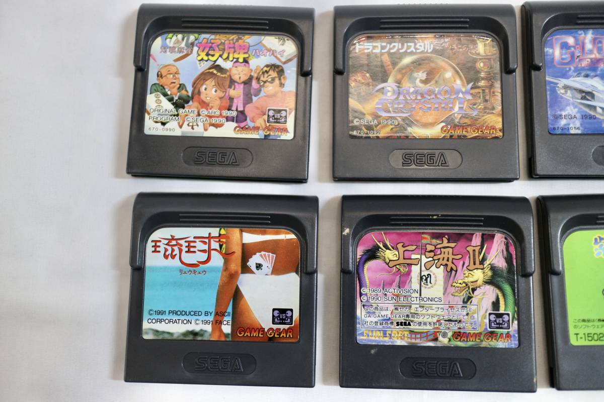 SEGA GAMEGEAR ゲームギア ソフト11本セット