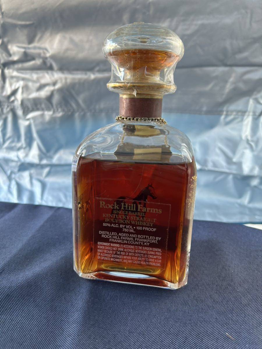 ロックヒルファーム　シングルバレル　750ml 50% ROCK HILL FARMS ロックヒル ファーム 750ml 50% 未開栓