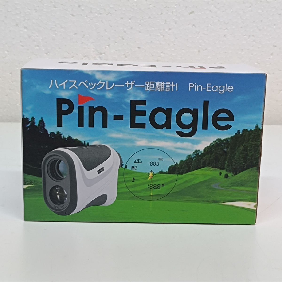 Pin-Eagle ピンイーグル ゴルフ 距離計 660yd対応 光学6倍
