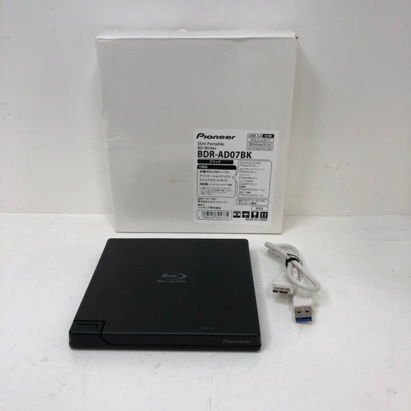 Pioneer パイオニアポータブルブルーレイドライブ BDR-AD07W