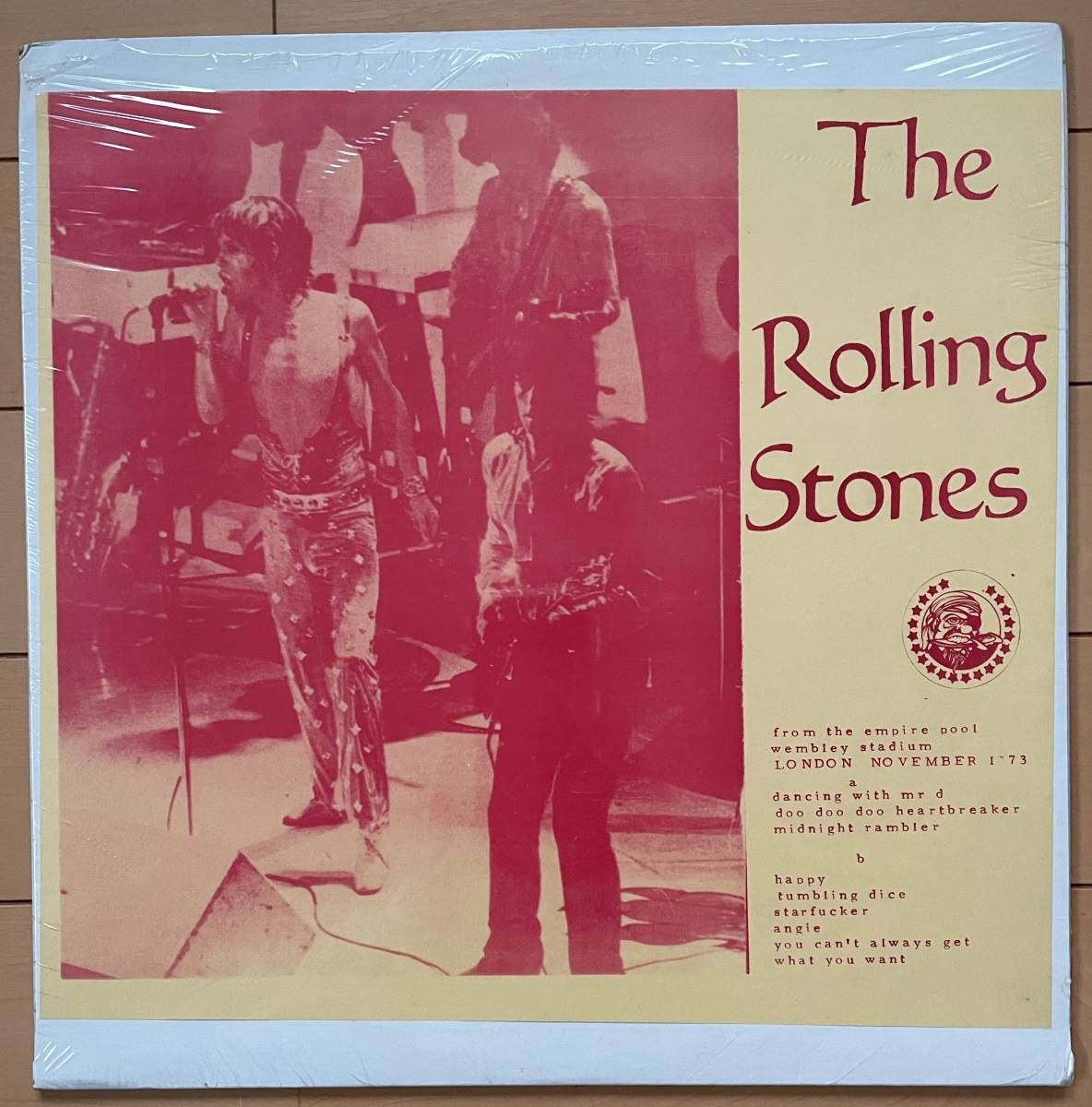【目立った傷や汚れなし】レア！ ROLLING STONES「From The Empire Pool Wembley Stadium