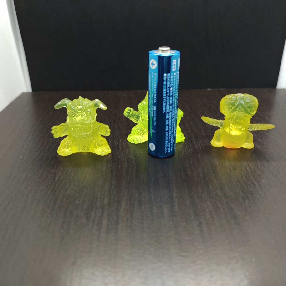 ゴジラ　怪獣　消しゴム　クリア ゴジラ怪獣軍団消しゴムクリアセット