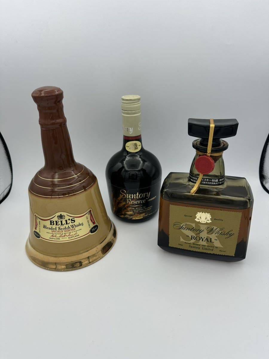 サントリーオールド　飲み比べ3本セット　古酒未開栓 サントリーオールド 飲み比べ3本セット 古酒未開栓 サントリーオールド