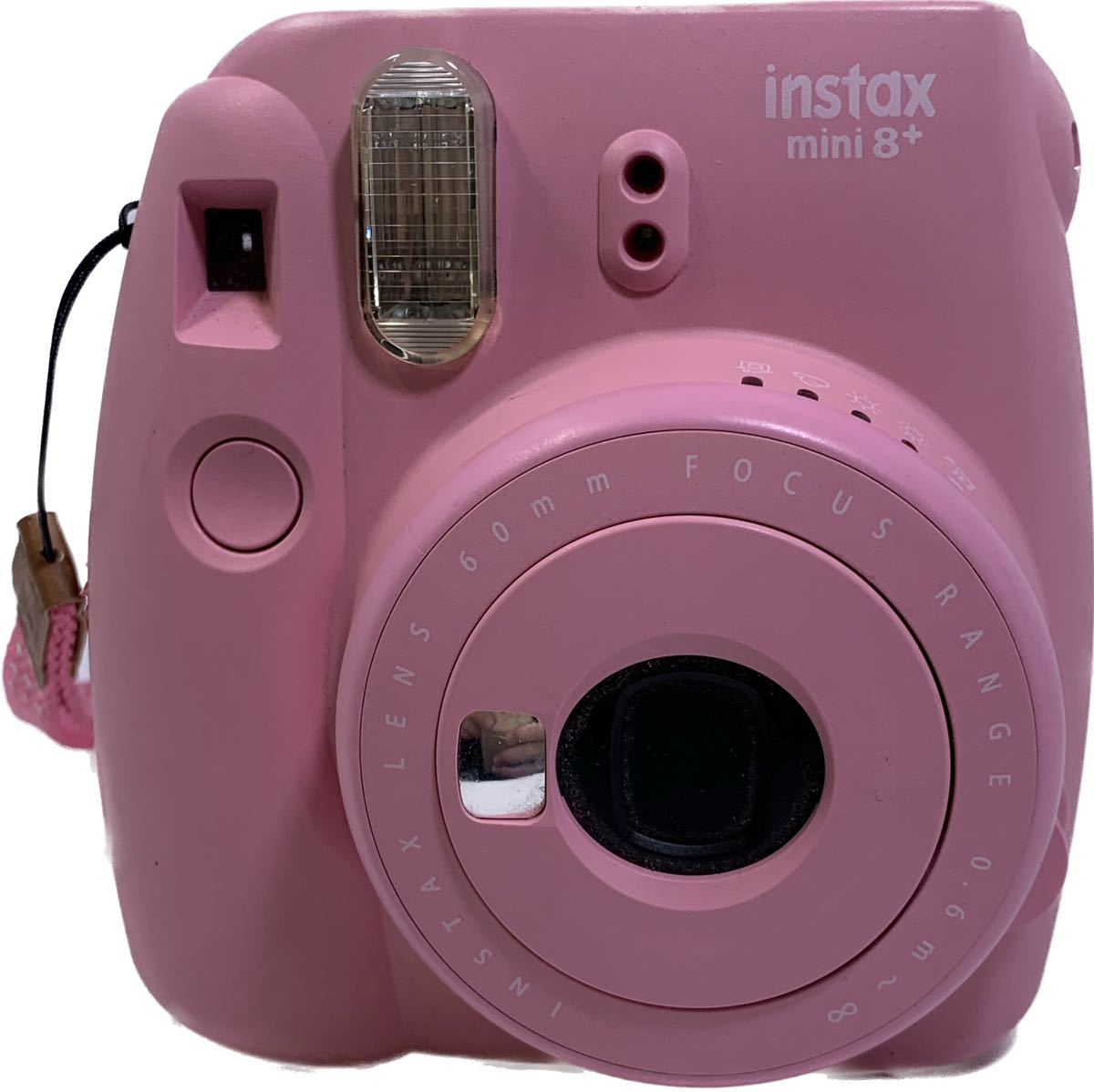 チェキ instaxmini8+ インスタントカメラ 美品 ピンク instax™”チェキ