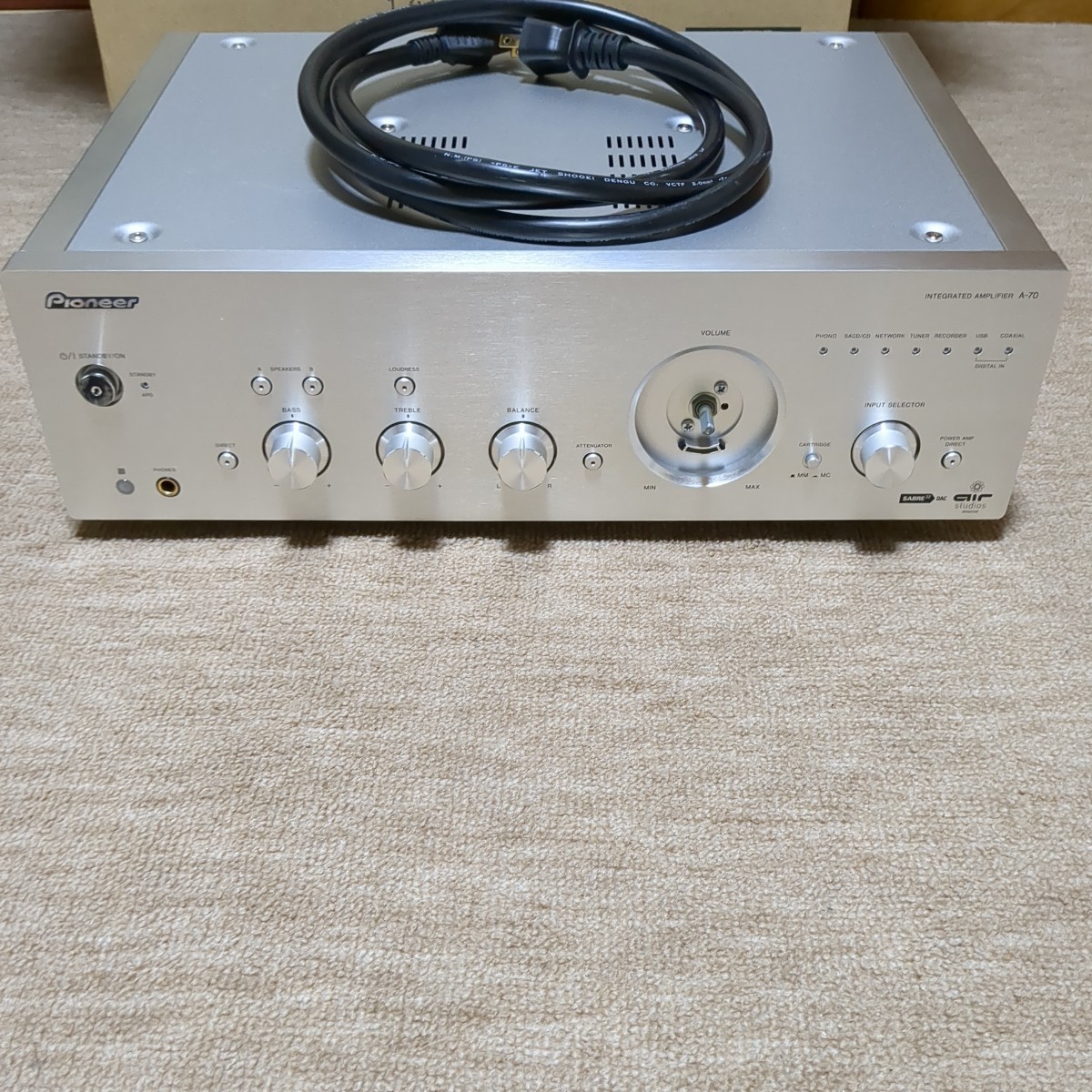 Pioneer A-70DA インテグレーテッドアンプ Pioneer A-70DA プリメイン