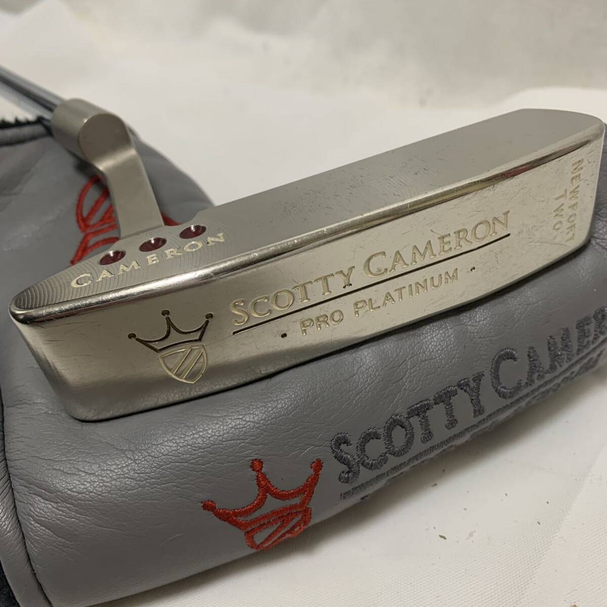 Couvre-Tête Scotty Cameron Proplatine OOP Gris - Modèle California