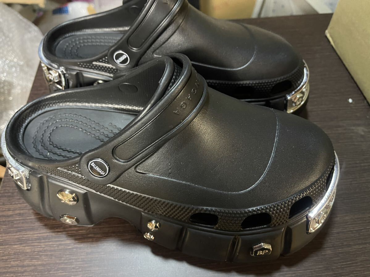 【訳あり】 BALENCIAGA ハードクロックス BALENCIAGA ハードクロックス 42 BALENCIAGA × Crocs ハード