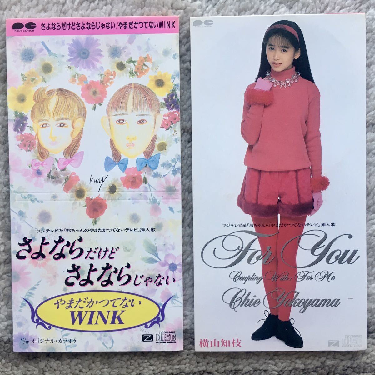 やや傷や汚れあり】中古良品 やまだかつてないWINK 横山知枝 山田邦子