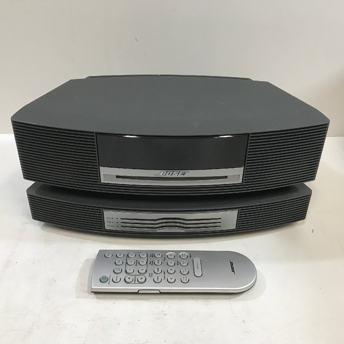 【やや傷や汚れあり】【まとめて】BOSE Wave Music System CDプレーヤー MultiCD CD チェンジャー リモコン
