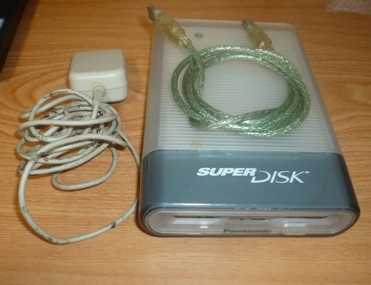 中古】Panasonic スーパーディスクドライブ LK-RM934U 動作確認済みの 