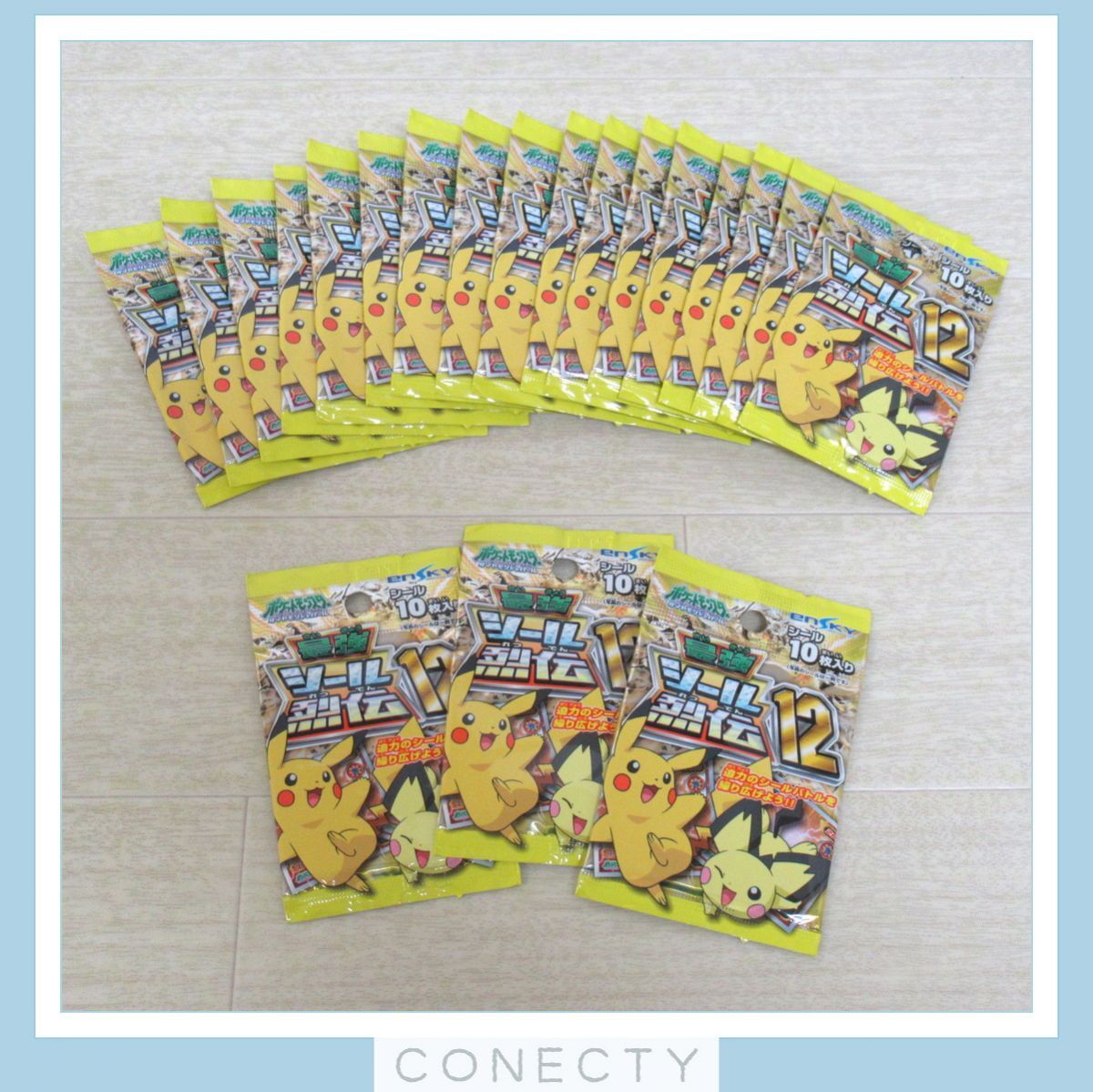 ポケモンシール 烈伝 12枚セット（ポケモン 最強シール烈伝12 