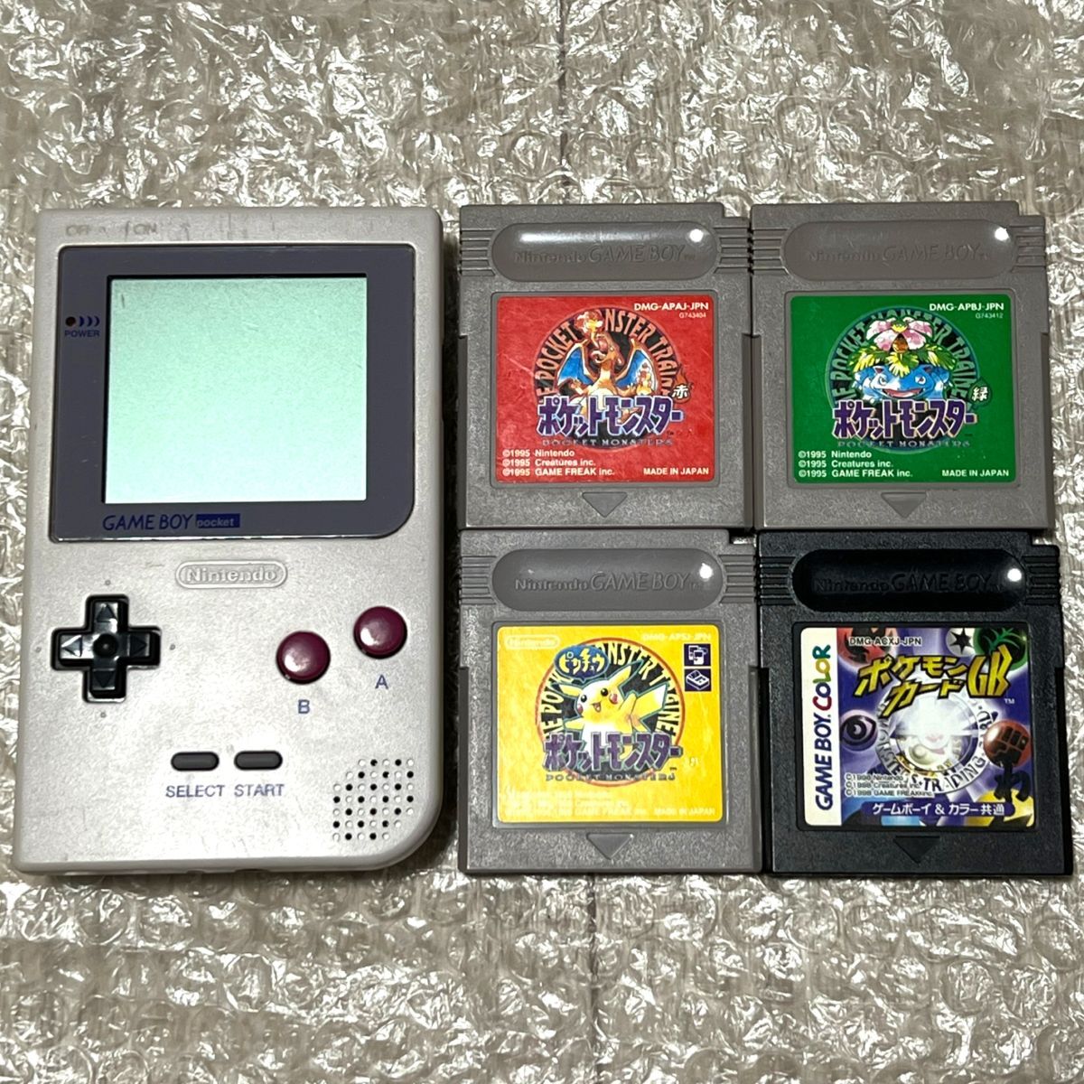 【動作確認済み】ポケットモンスター 赤 ゲームボーイ マップ付き ポケットモンスター 赤 ゲームボーイ 初期版 初期ロット 箱 取説