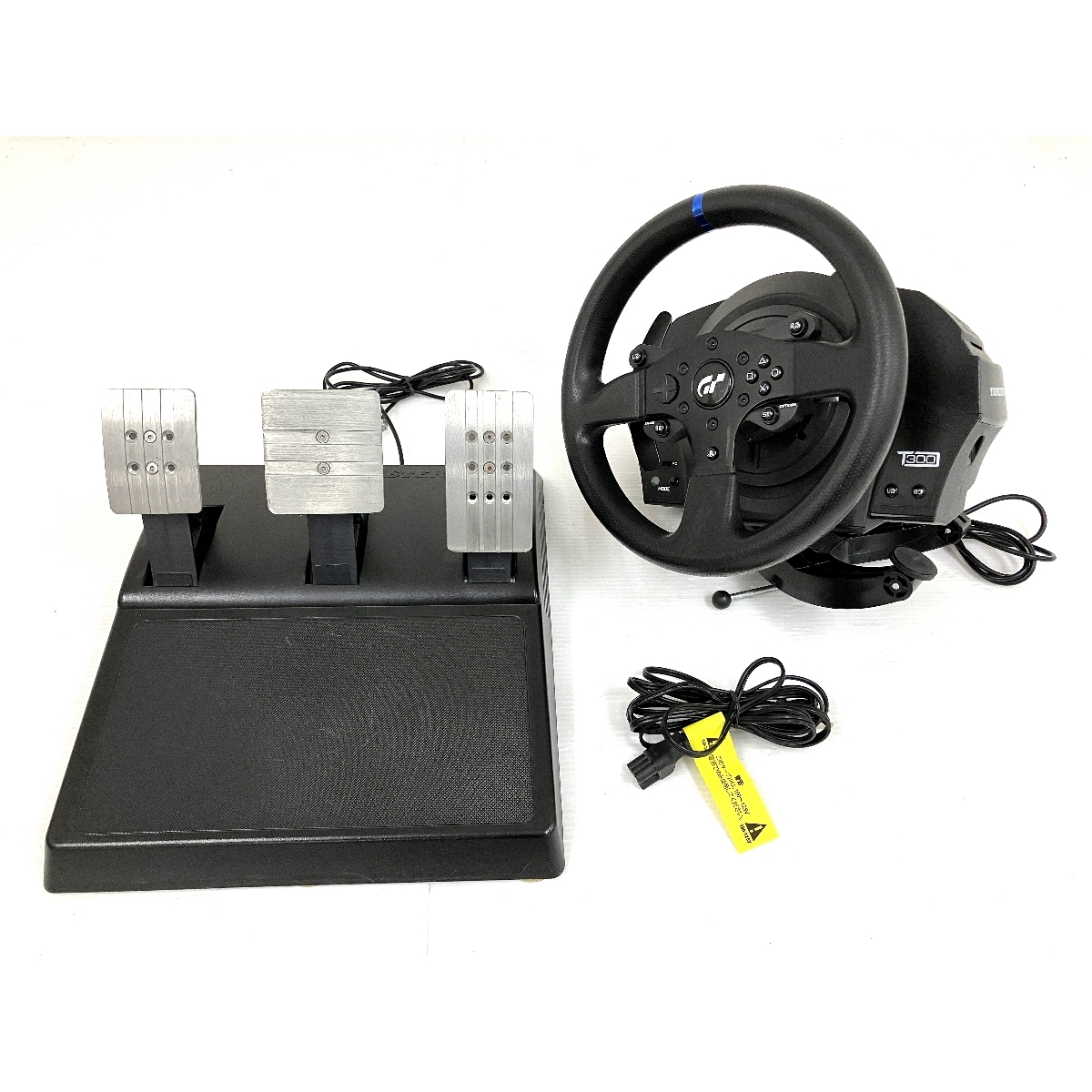 美品Thrustmaster T300 RSハンドルコントローラー 全体的に状態が悪い