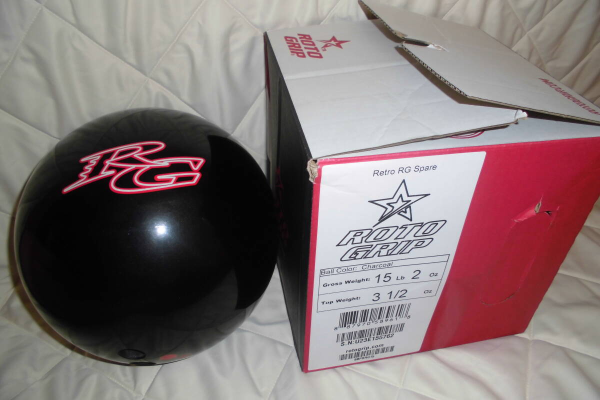 ロトグリップ　RST-X3 15p3oz【中古品・送料込】 ロトグリップ•RST X-3 15ポンド 目立った傷や汚れなし】ボウリング ボール