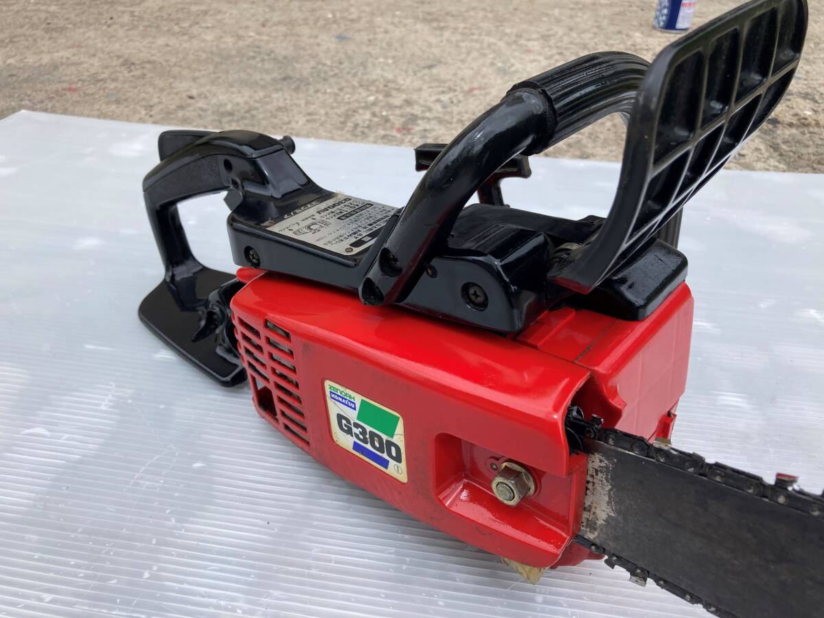【滋賀発】　チェーンソー　ゼノア　G300AV　ジャンク品 お買い得，お得 小松 ゼノア G300AV ♪