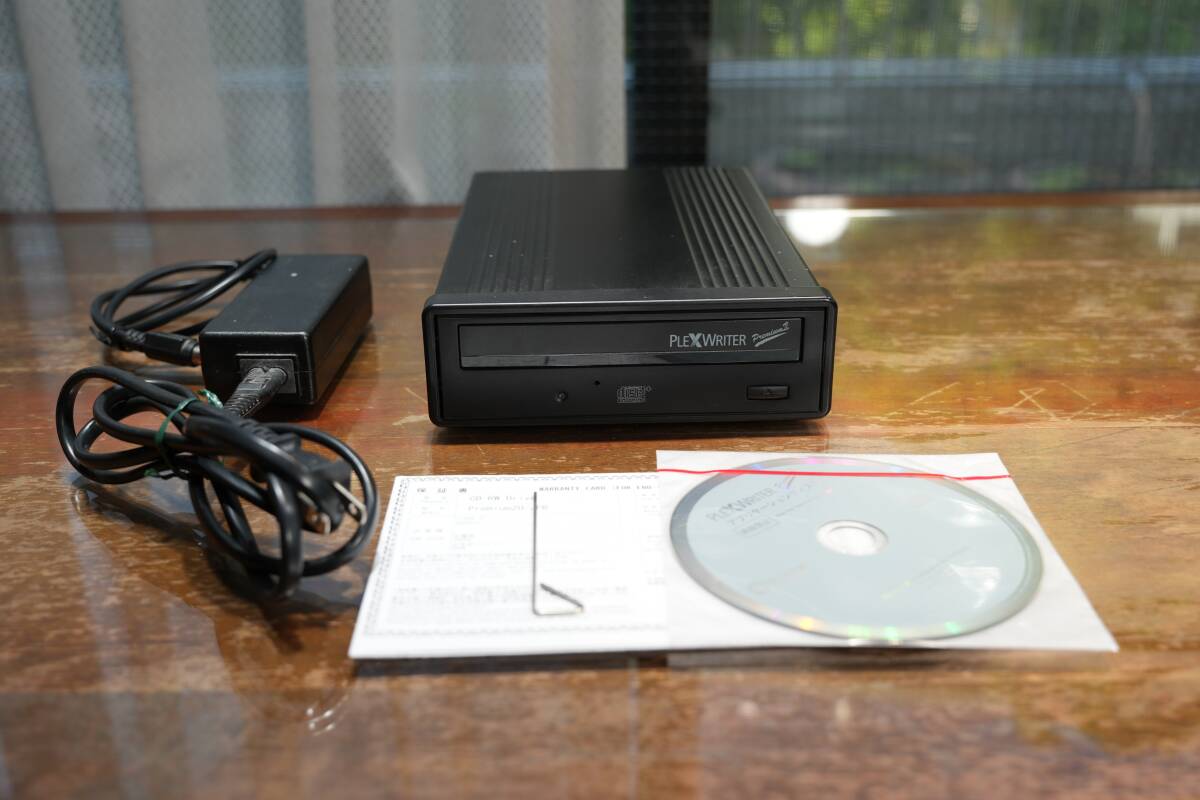 その他 PLEXTOR Premium 2U/JPB 名機！ Plextor Plexwriter Premium 2U 外付けUSB CD-Rドライブ