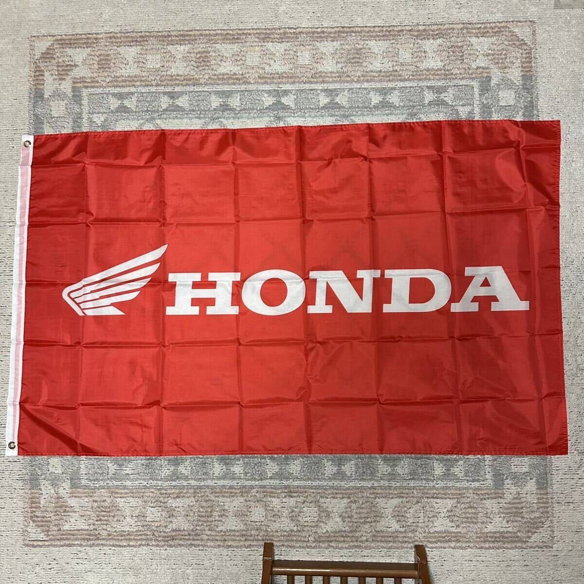 新品】送料185円 HONDA フラッグ 旗 看板 ホンダ バー 工場 酒 BAR