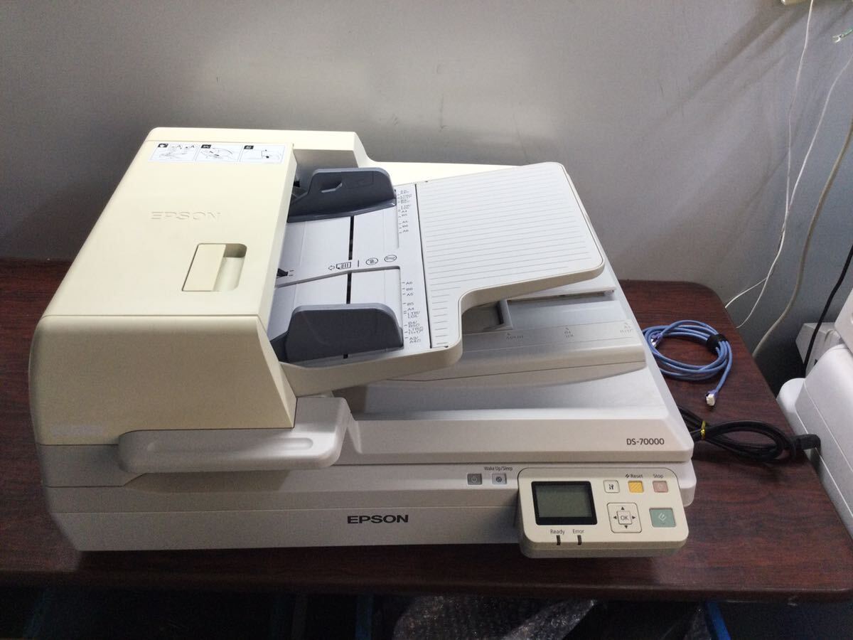 EPSON エプソン DS-50000 A3対応スキャナー カウンター1438枚 A3ドキュメントスキャナー（フラットベッド）DS-50000｜製品情報
