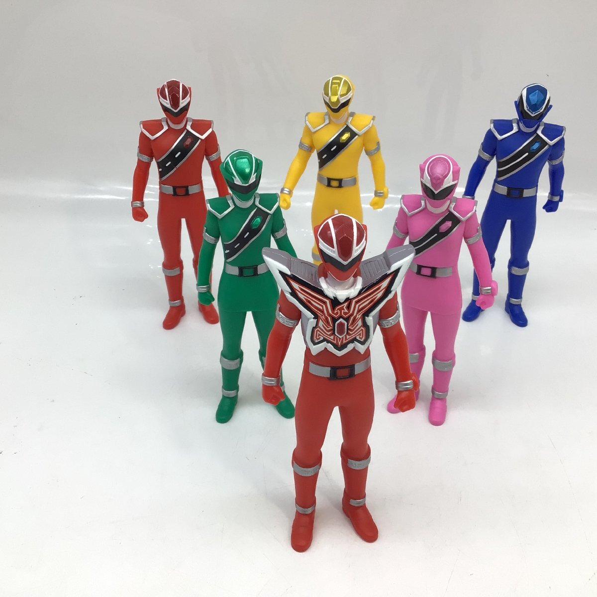 ソフビヒーロー 魔進戦隊キラメイジャー 全5種セット キラメイレッド 