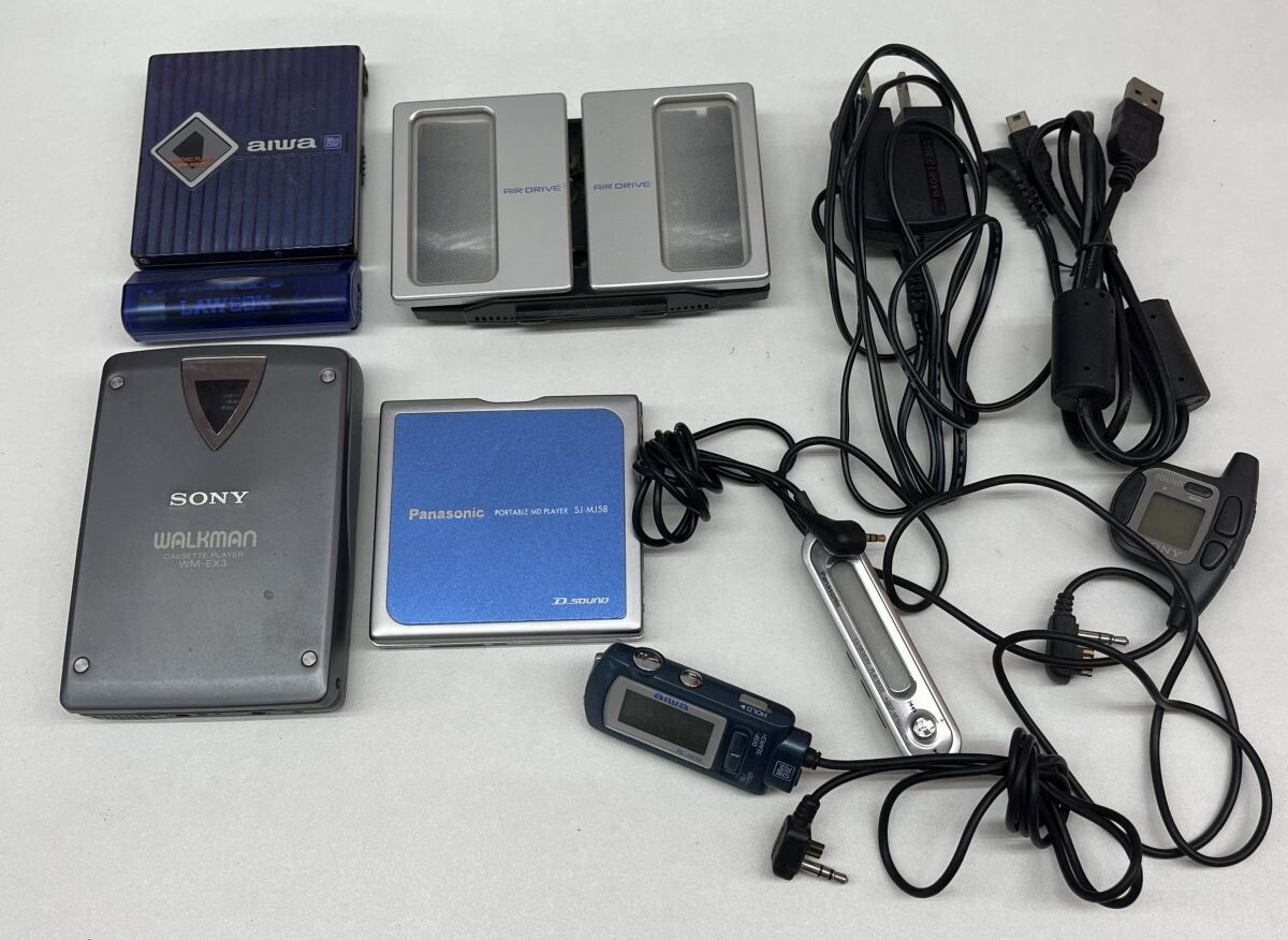 ラジカセ 携帯ラジオ MDウォークマン まとめ売り National SONY SONY