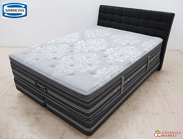 定価41万円 高級マットレス ダブルサイズ 美品 シーリーチタニウム