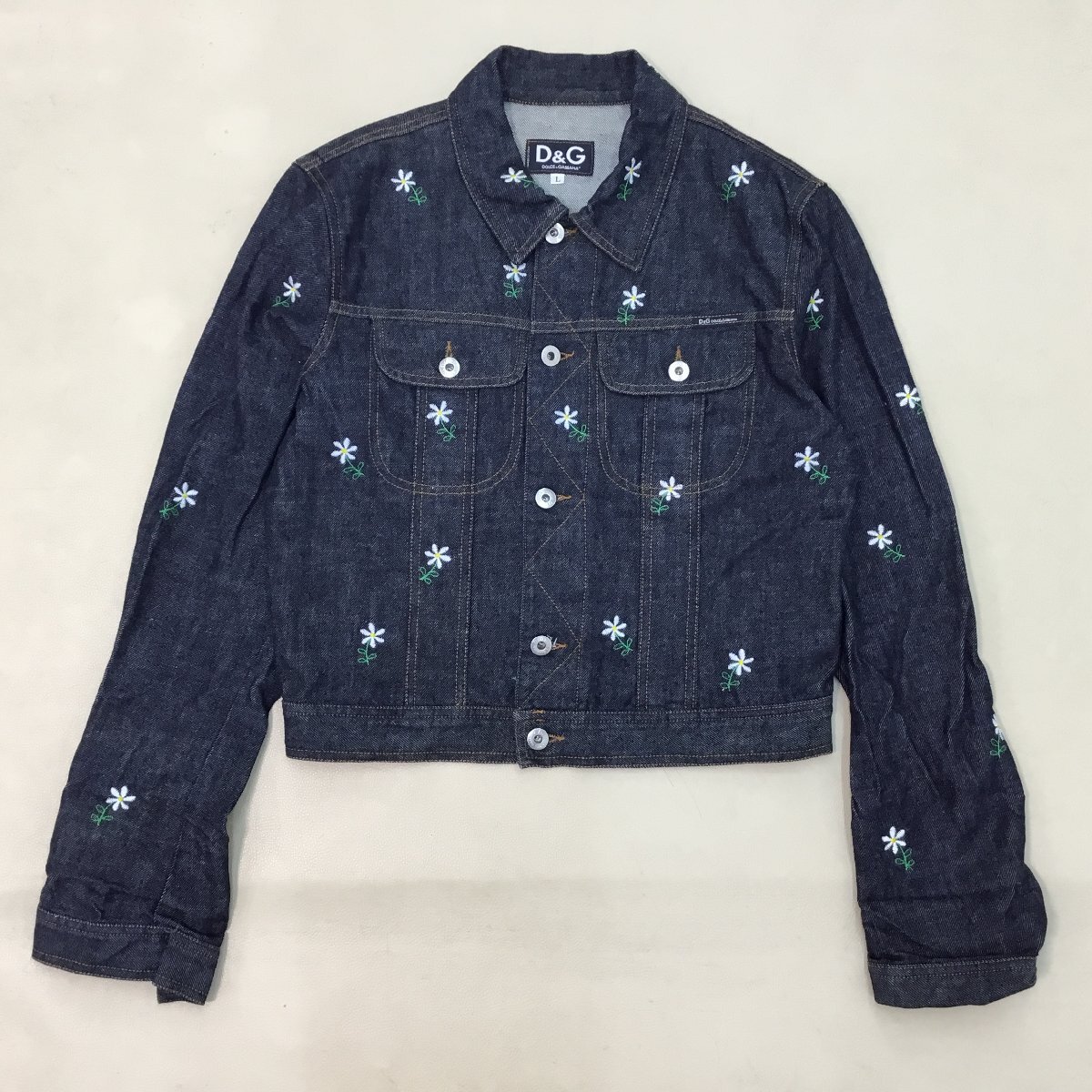 DOLCE&GABBANA お花刺繍Gジャン 【公式通販】