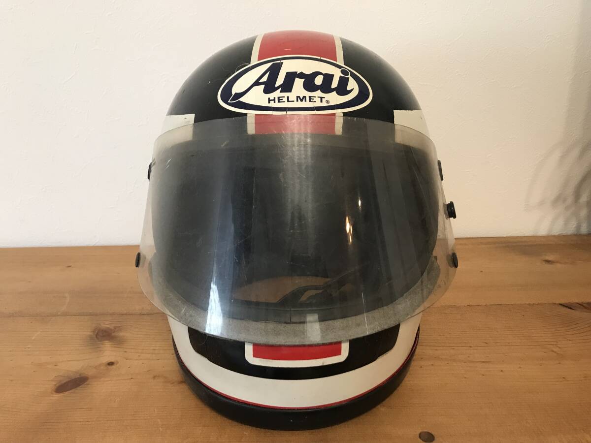 アライ 族ヘル 加工 当時 旧車 カフェ 昭和 昭栄 新井 Lサイズ 街道