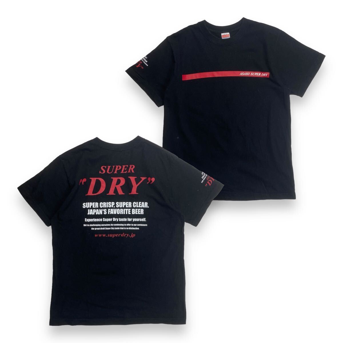 目立った傷や汚れなし】ASAHI SUPER DRY アサヒスーパードライ 両面