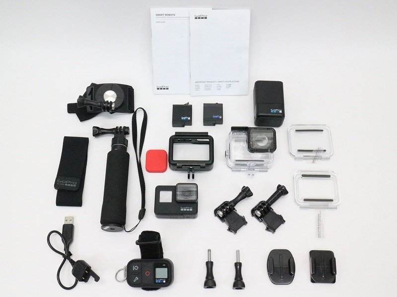 GoPro アクセサリー HERO7 Black HERO6 HERO5 ゴープロ 自撮り棒 