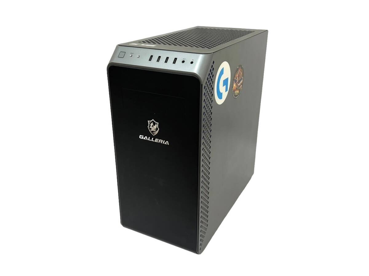 Galleria XA5R-66XT Ryzen5-5600X 16GB 1TB 目立った傷や汚れ