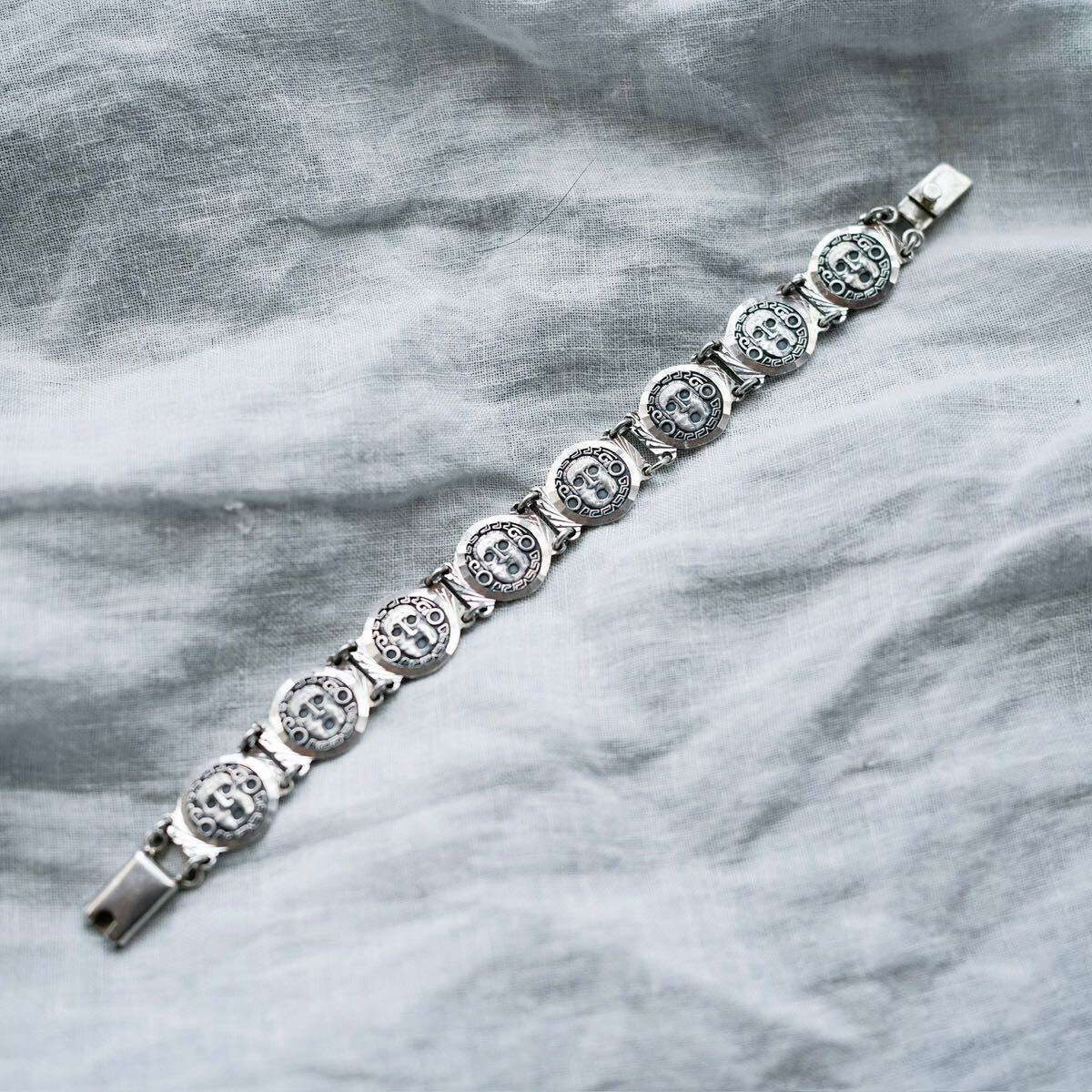 ホースビットブレスレットシルバー925ヴィンテージメキシカン